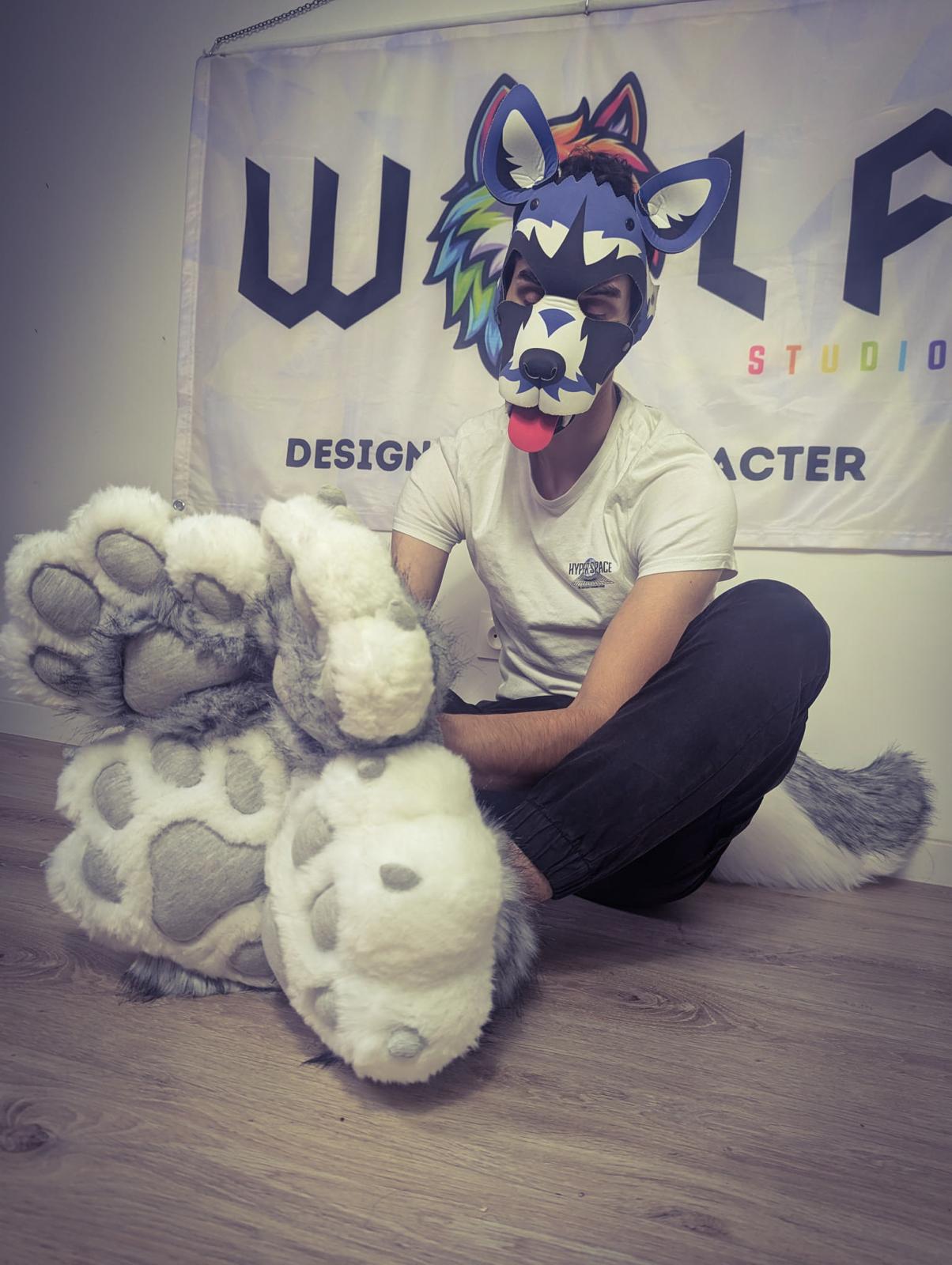 PACK : "TAIL + PAWS + FEET PAWS"