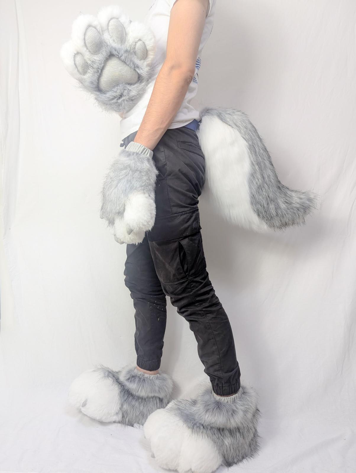 PACK : "TAIL + PAWS + FEET PAWS"