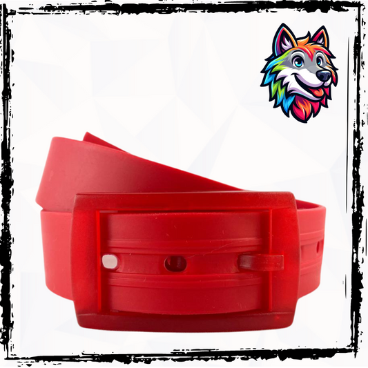 Ceinture "Rouge Fraise"